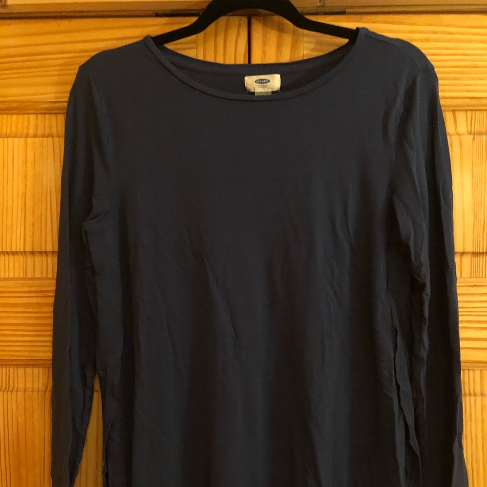 Old navy blue shirt
